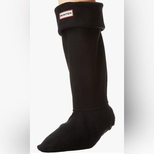 Hunter fleece boot sock M
